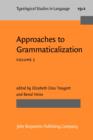 Image for Approaches to Grammaticalization