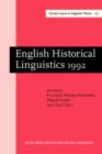 Image for English Historical Linguistics 1992 : Papers from the 7th International Conference on English Historical Linguistics, Valencia, 22-26 September 1992