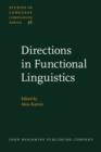 Image for Directions in Functional Linguistics