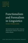 Image for Functionalism and Formalism in Linguistics : Volume I: General papers