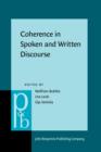 Image for Coherence in Spoken and Written Discourse