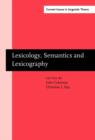 Image for Lexicology, Semantics and Lexicography