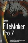 Image for Learn Filemaker Pro 7