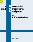 Image for A Semantic and Structural Analysis of 2 Thessalonians