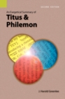 Image for An Exegetical Summary of Titus and Philemon, 2nd Edition