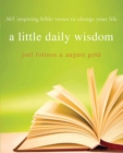 Image for Little Daily Wisdom: 365 Inspiring Bible Verses to Change Your Life