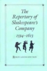 Image for The Repertory of Shakespeare&#39;s Company, 1594-1613