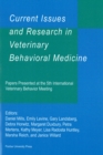 Image for Current Issues and Research in Veterinary Behavioral Medicine