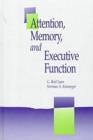 Image for Attention, memory, and executive function