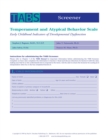 Image for Temperament and Atypical Behavior Scale (TABS) Screener : Early Childhood Indicators of Developmental Dysfunction