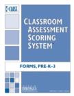 Image for Classroom Assessment Scoring System (CLASS) Form, Pre-K - 3