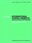 Image for International Capital Markets : Developments and Prospects, April 1990