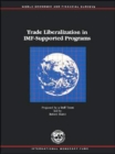 Image for Trade Liberalization in IMF-supported Programs
