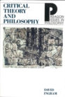 Image for Critical Theory and Philosophy
