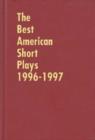 Image for The Best American Short Plays 1996-1997