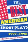 Image for The Best American Short Plays