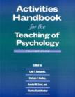 Image for Activities Handbook for the Teaching of Psychology v. 4