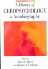 Image for A History of Geropsychology in Autobiography