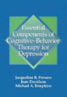 Image for Essential Components of Cognitive-behavior Therapy for Depression