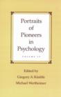 Image for Portraits of Pioneers in Psychology, Volume IV
