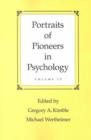 Image for Portraits of Pioneers in Psychology : Volume 4