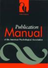 Image for Publication Manual of the American Psychological Association