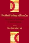 Image for Clinical Health Psychology and Primary Care
