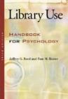 Image for Library use  : handbook for psychology