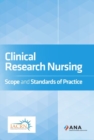 Image for Clinical Research Nursing