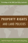 Image for Property Rights and Land Policies