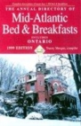 Image for The annual diectory of Mid-Atlantic bed &amp; breakfasts  : includes Ontario
