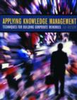 Image for Applying Knowledge Management