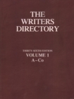 Image for Writers Directory : 6 Volume Set 36th Edition