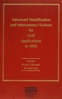 Image for Advanced Metallization and Interconnect Systems for ULSI Applications in 1995: Volume 11