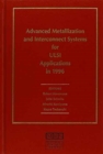 Image for Advanced Metallization and Interconnect Systems for ULSI Applications in 1996: Volume 12