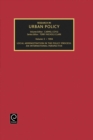 Image for Research in Urban Policy : An International Perspective : European Consortium for Political Research Workshop on Local and Regional Bureaucracies in Western Europe : Selected Papers