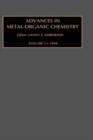Image for Advances in Metal-Organic Chemistry : Volume 3