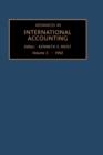 Image for Advances in International Accounting : Volume 5