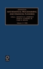 Image for Advances in Mathematical Programming and financial planning