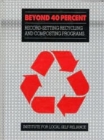 Image for Beyond 40% : Record-Setting Recycling And Composting Programs