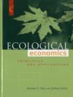 Image for Ecological economics  : principles and applications