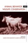 Image for Animal Behavior and Wildlife Conservation