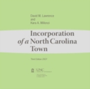 Image for Incorporation of a North Carolina Town