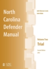 Image for North Carolina Defender Manual, Volume Two : Trial