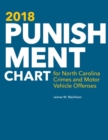 Image for 2018 Punishment Chart for North Carolina Crimes and Motor Vehicle Offenses