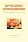 Image for Dietetic Service Operation Handbook