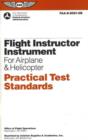 Image for Flight Instructor-Instrument for Aeroplane and Helicopter Practical Test Standards