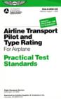 Image for Airline Transport Pilot and Type Rating Practical Test Standards
