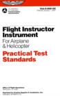 Image for Flight Instructor Instrument for Airplane &amp; Helicopter Practical Test Standards