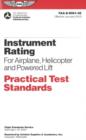 Image for Instrument Rating Practical Test Standards for Airplane, Helicopter and Powered Lift